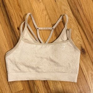 Gymshark Padded Tan Sports Bra